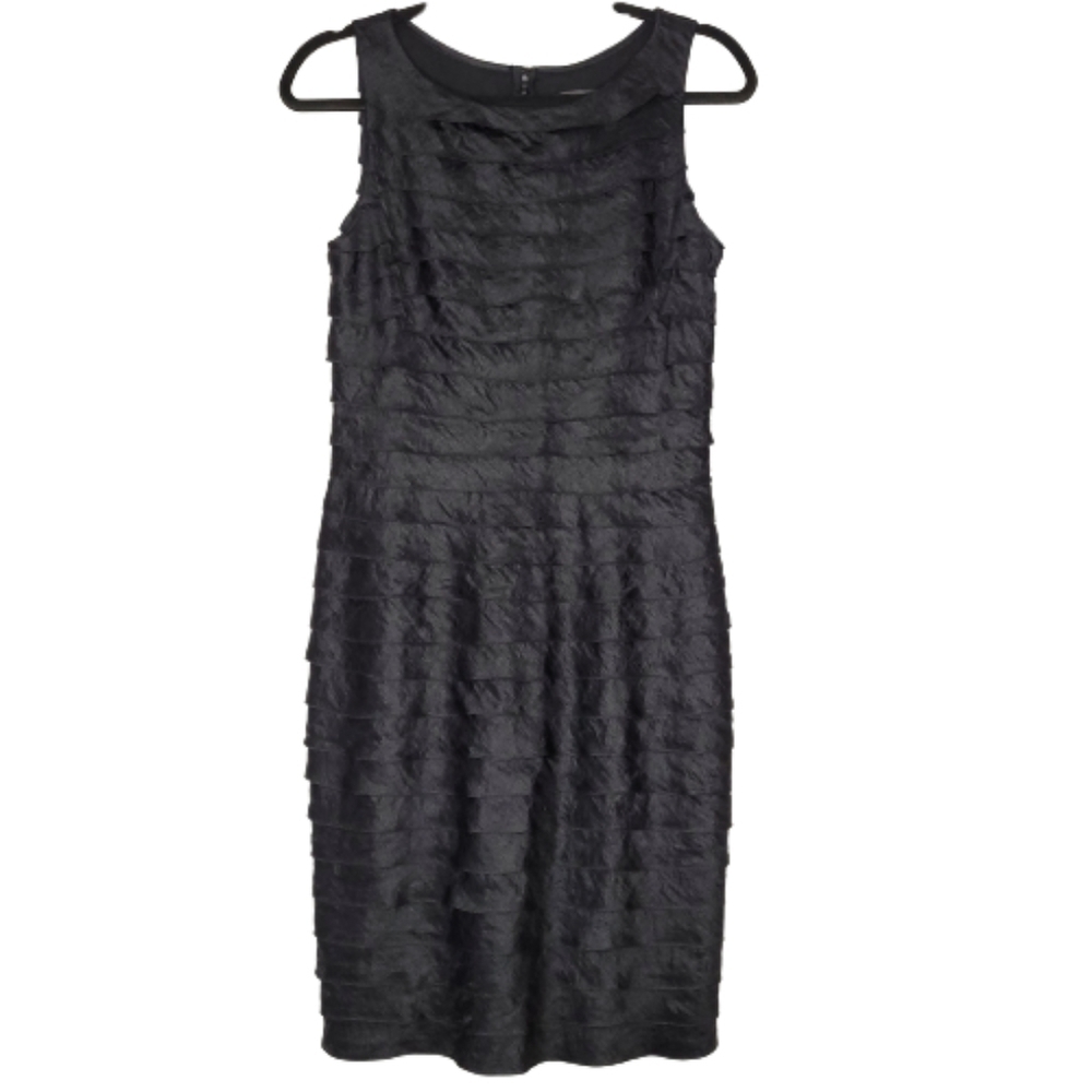 Adrianna Papell Black Evening Dress
